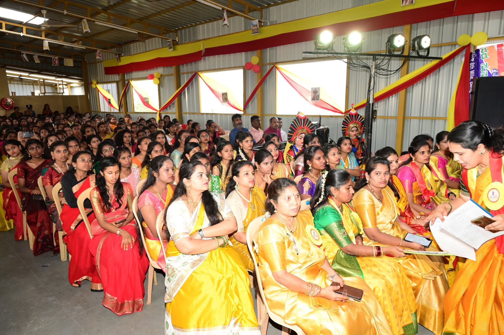 Ascent Kannada Kalarava 2025 - Yuva Kavigoshti Youth Poetry Festival by Bhoomika Seva Foundation with Lata Kundaragi and Rajendra Konnur